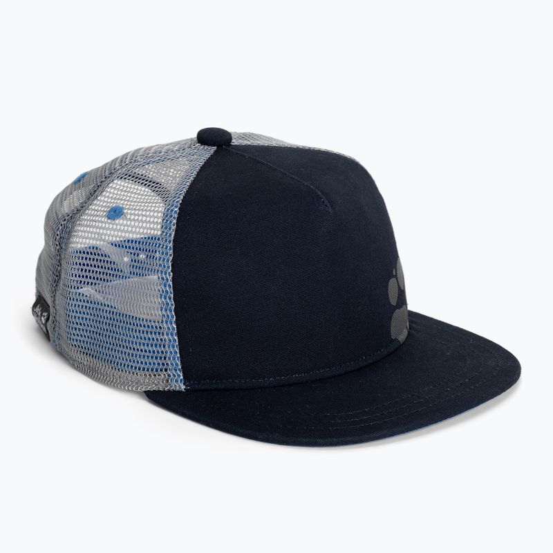 Detská bejzbalová čiapka Jack Wolfskin Rib Paw blue 1907641_1010