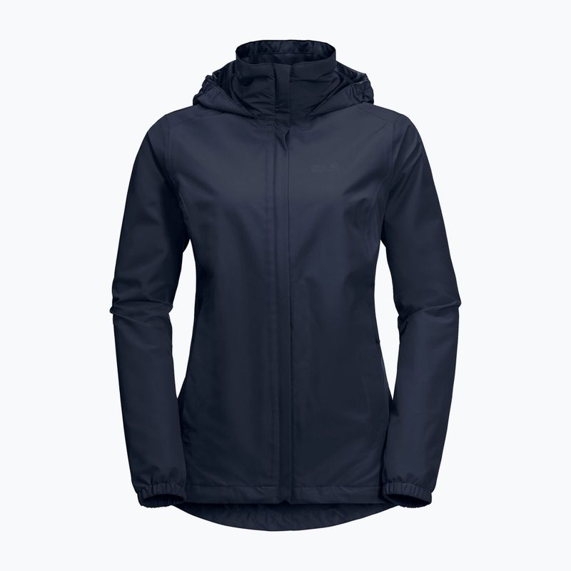 Dámska bunda do dažďa Jack Wolfskin Stormy Point navy blue 1111201_1910 4