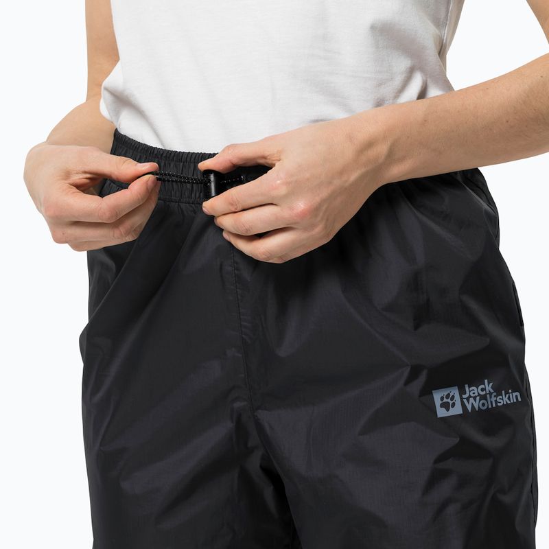 Nohavice do dažďa Jack Wolfskin Rainy Day black 1112741 3