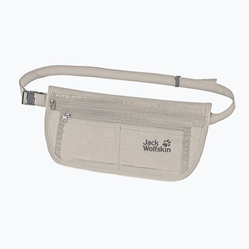 Jack Wolfskin Opasok na dokumenty De Luxe sáčok sivý 8006741