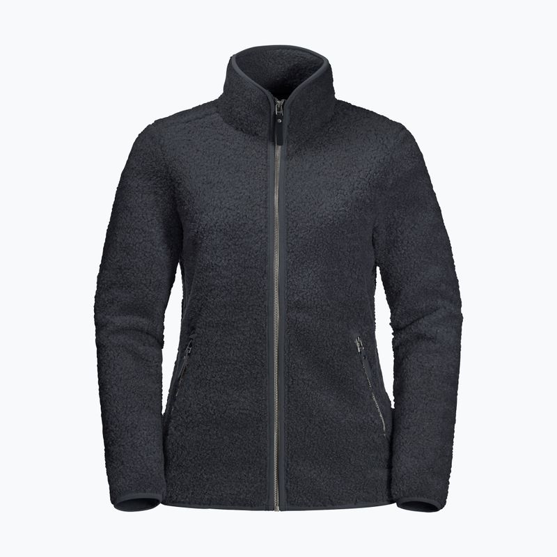 Dámska fleecová mikina Jack Wolfskin High Cloud sivá 1708731 8