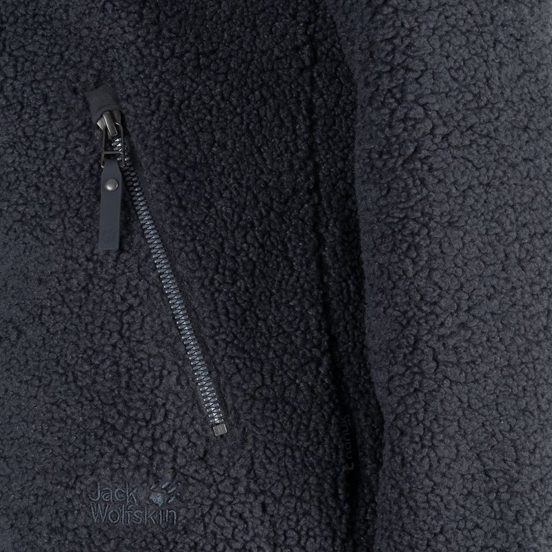 Dámska fleecová mikina Jack Wolfskin High Cloud sivá 1708731 4