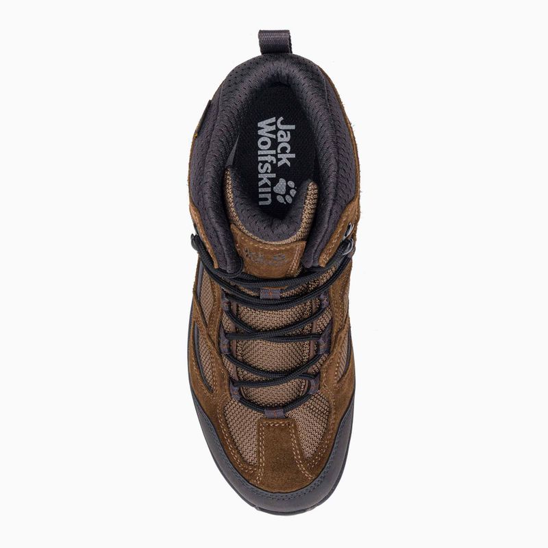 Jack Wolfskin pánske trekové topánky Vojo 3 Texapore brown 4042461_5298 6