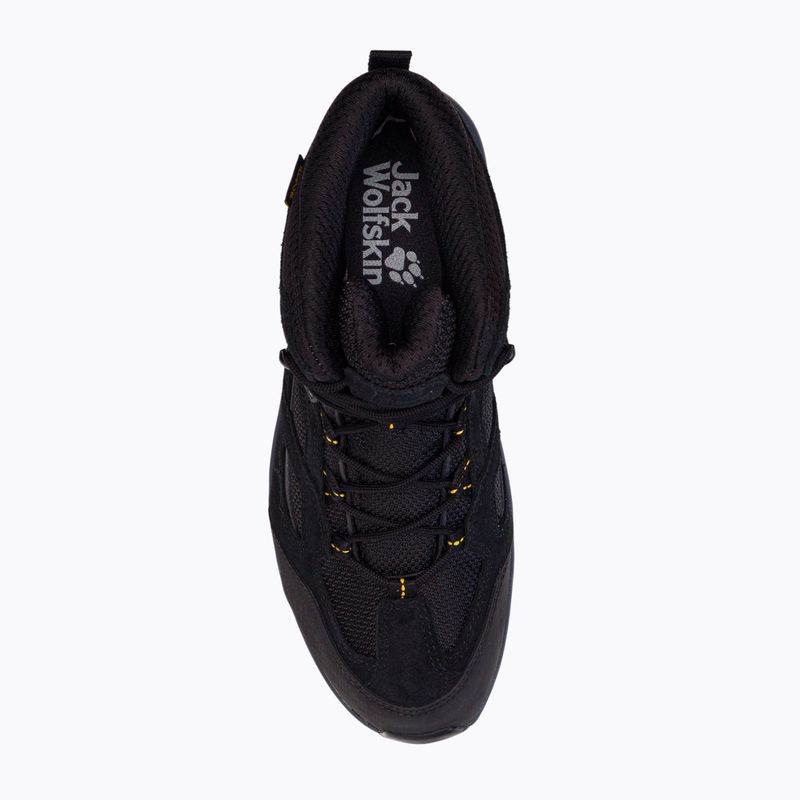 Jack Wolfskin pánske trekové topánky Vojo 3 Texapore Mid black 4042461 6