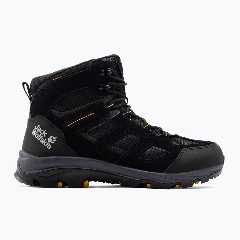Jack Wolfskin pánske trekové topánky Vojo 3 Texapore black 4042461_6055 2