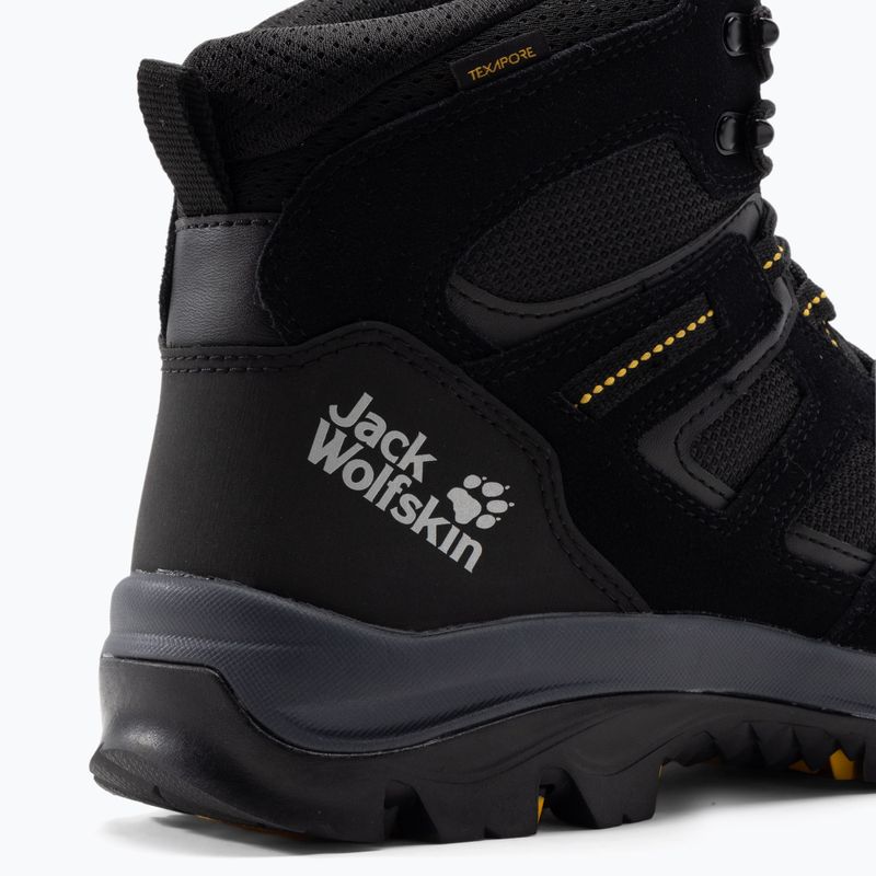 Jack Wolfskin pánske trekové topánky Vojo 3 Texapore black 4042461_6055 7
