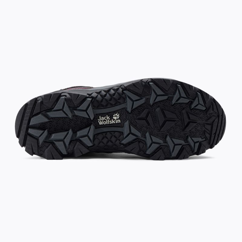 Dámske trekové topánky Jack Wolfskin Vojo 3 Texapore Mid grey 4042471_6157 4