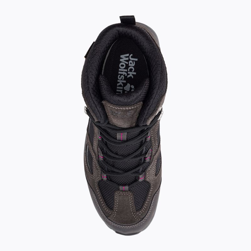 Dámske trekové topánky Jack Wolfskin Vojo 3 Texapore Mid grey 4042471_6157 6