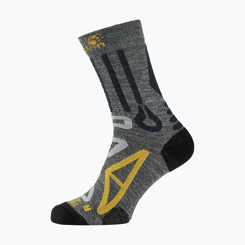 Jack Wolfskin Trekking Pro Classic Cut šedé ponožky 1904292_6320 4