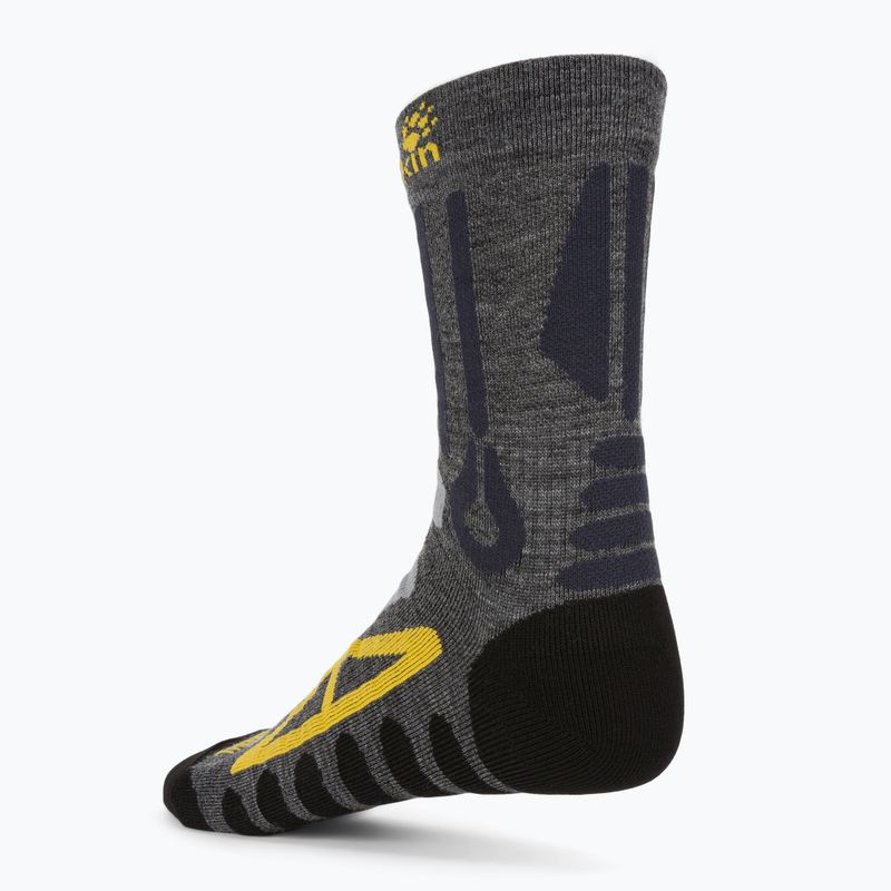 Jack Wolfskin Trekking Pro Classic Cut šedé ponožky 1904292_6320 2
