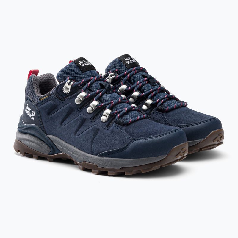 Dámske trekové topánky Jack Wolfskin Refugio Texapore Low navy blue 4050821 5