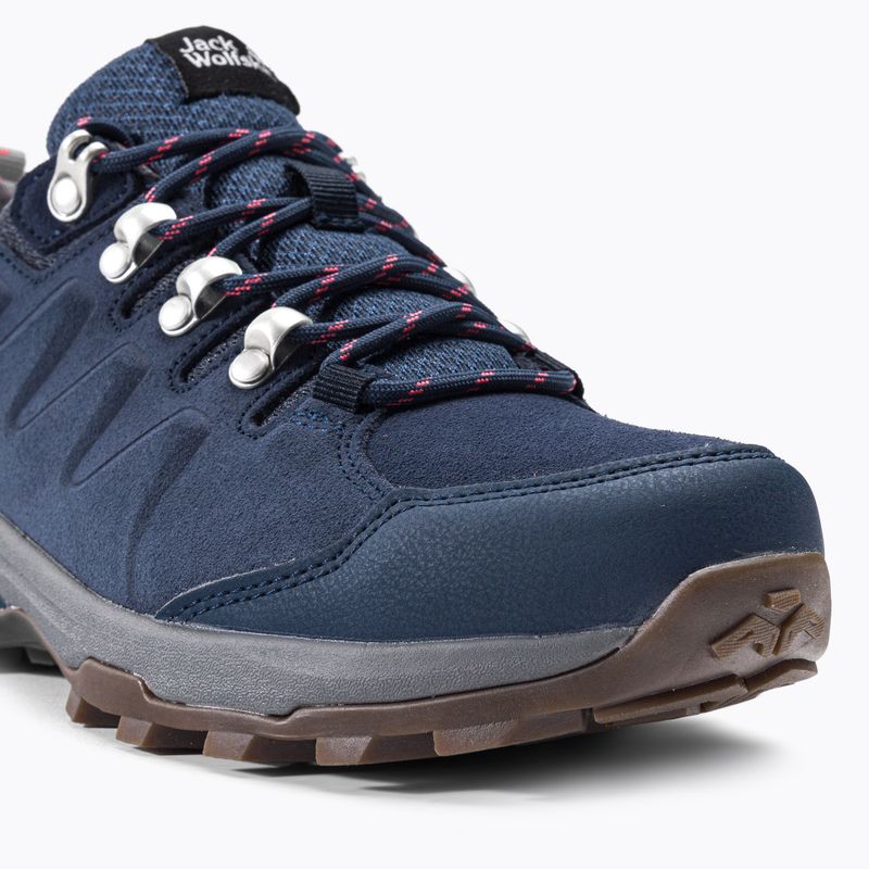 Dámske trekové topánky Jack Wolfskin Refugio Texapore Low navy blue 4050821 7