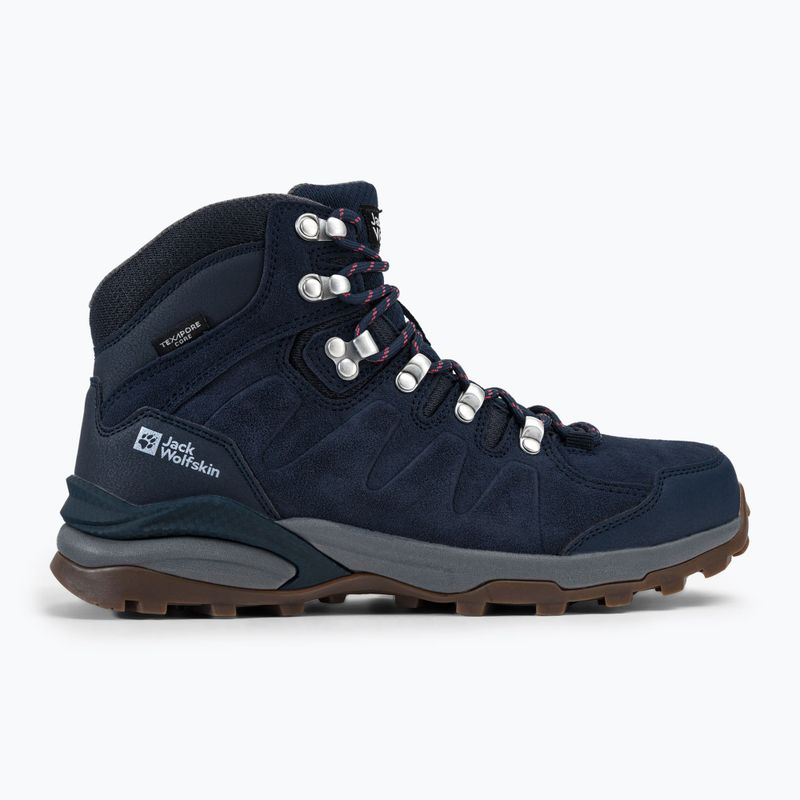 Dámske trekové topánky Jack Wolfskin Refugio Texapore Mid navy blue 4050871 2