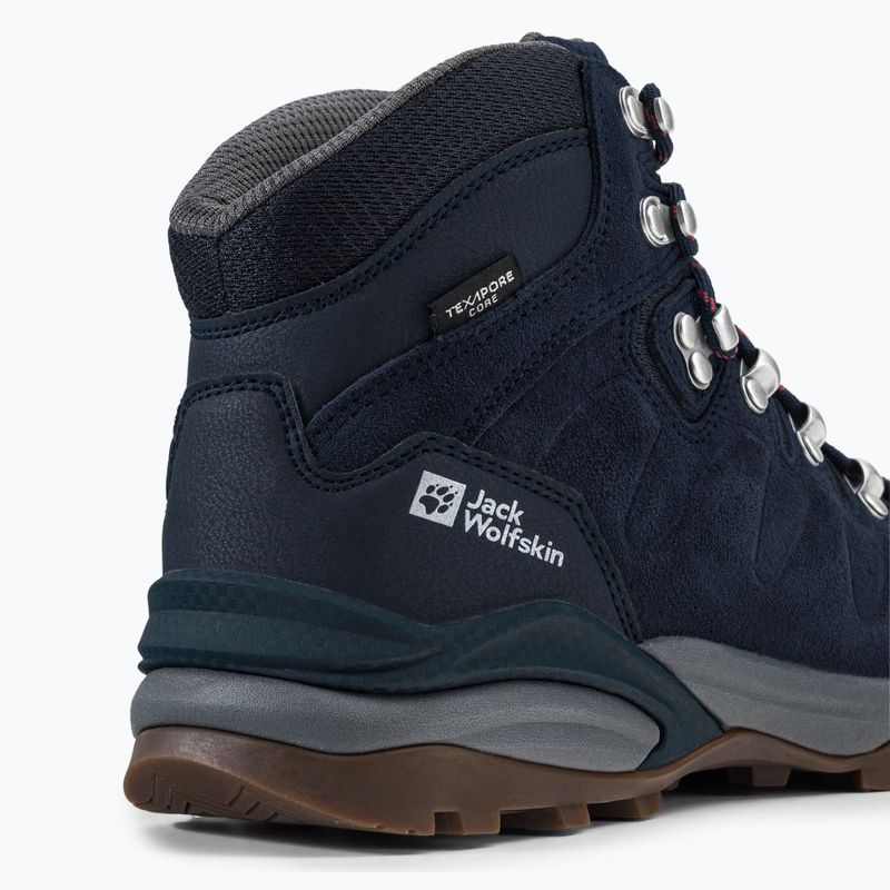 Dámske trekové topánky Jack Wolfskin Refugio Texapore Mid navy blue 4050871 8