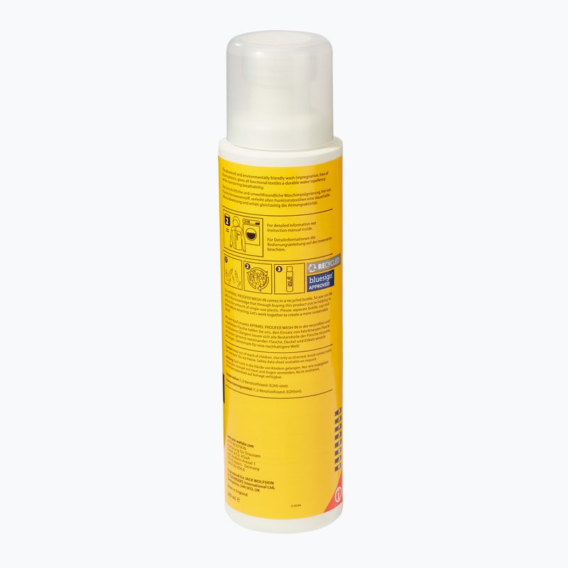 Impregnant na funčné oblečenie Jack Wolfskin Apparel Proofer Wash In 300 ml white 2