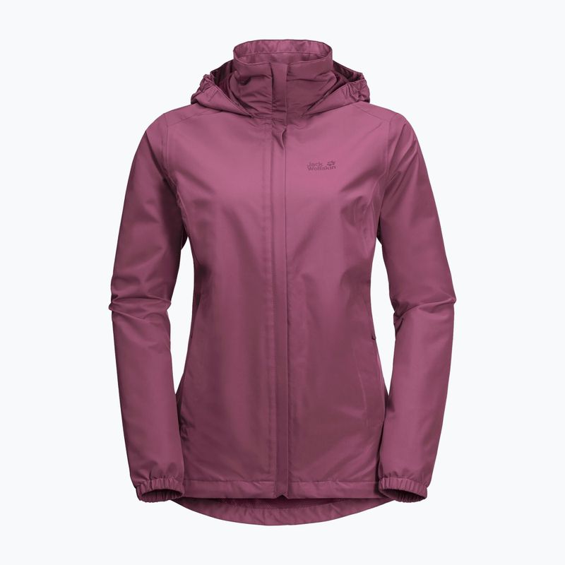 Jack Wolfskin dámska bunda do dažďa Stormy Point pink 1111201_2094 5