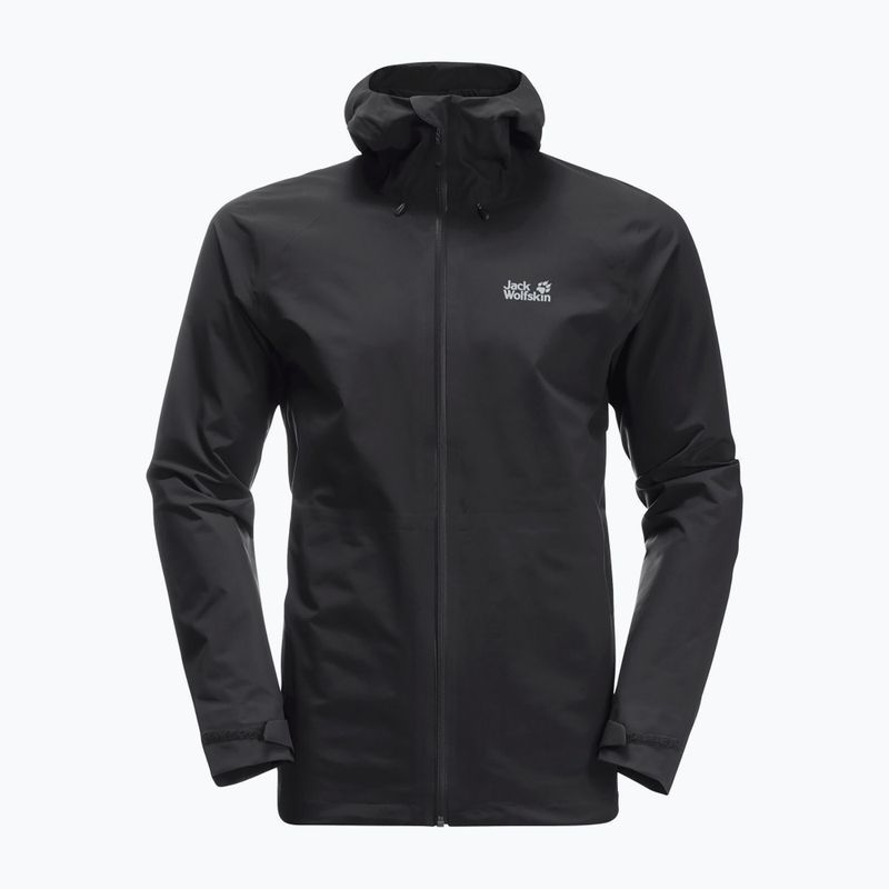 Jack Wolfskin pánska hardshelová bunda Highest Peak black 1115131_6000 5