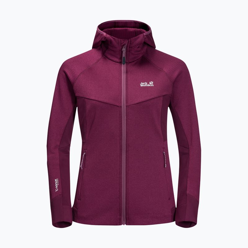 Jack Wolfskin dámska mikina Hydro Grid Fleece ružová 1709911 7