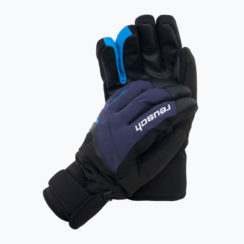 Lyžiarske rukavice Reusch Blaster GTX black/blue 61/1/329