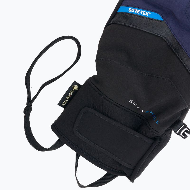 Lyžiarske rukavice Reusch Blaster GTX black/blue 61/1/329 6