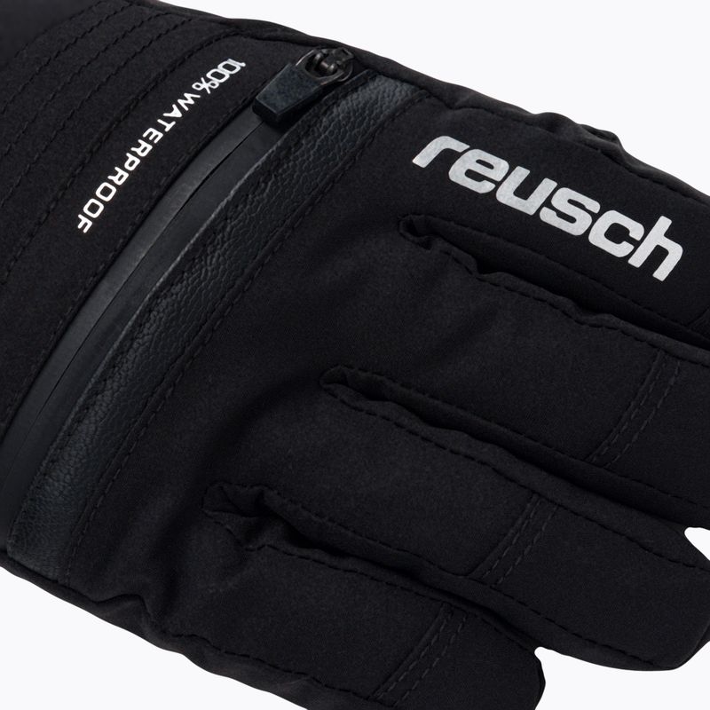 Detské lyžiarske rukavice Reusch Lando čierne R-TEX XT 4
