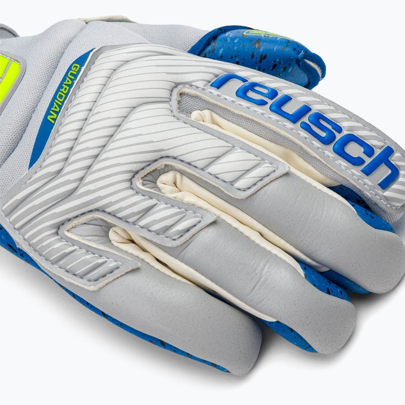 Reusch Attrakt Fusion Guardian sivé brankárske rukavice 527985 5