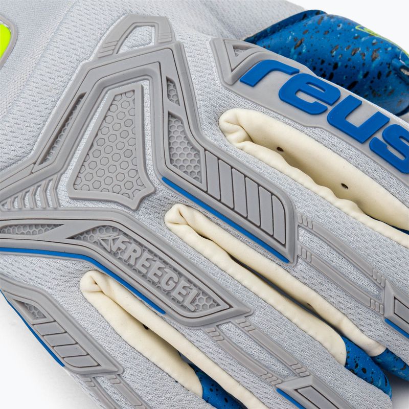Reusch Attrakt Freegel Fusion Ortho-Tec Brankárske rukavice sivé 52799 4