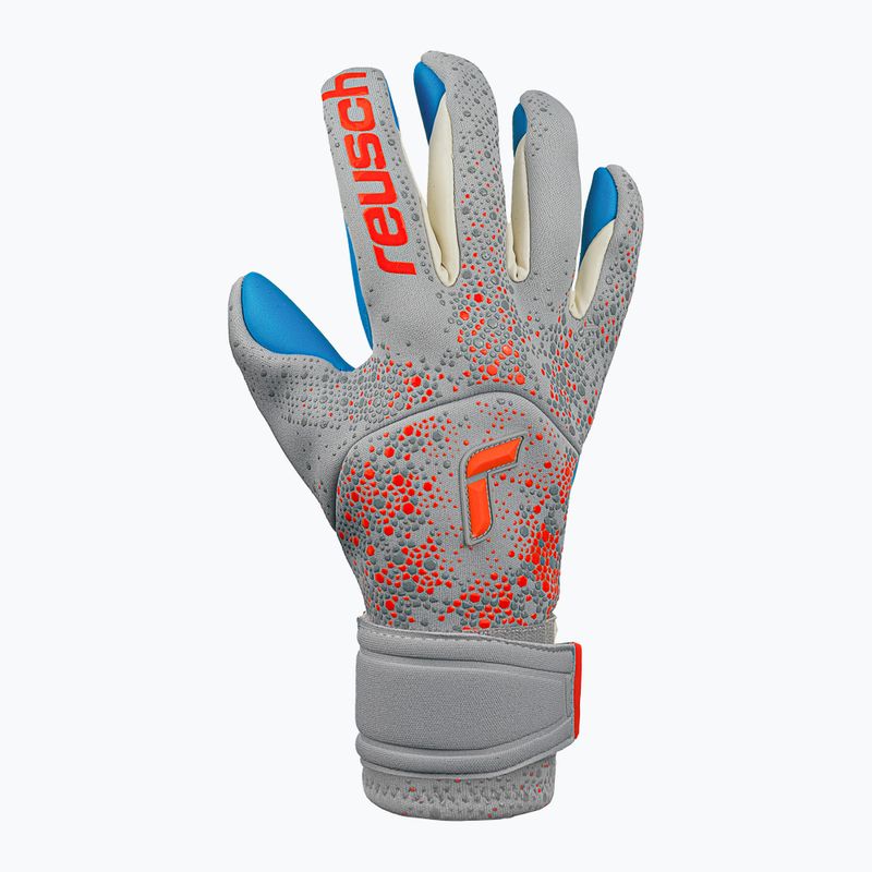 Brankárske rukavice Reusch Pure Contact Aqua 6026 sivé 5270400-6026 7