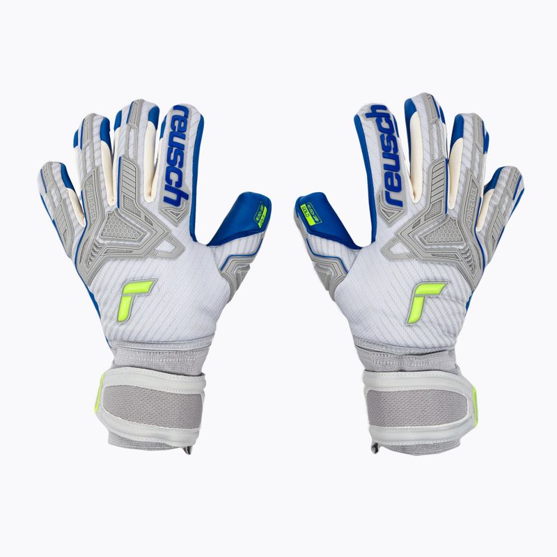 Reusch Attrakt Freegel Gold Finger Support Brankárske rukavice sivé 5270130-6006