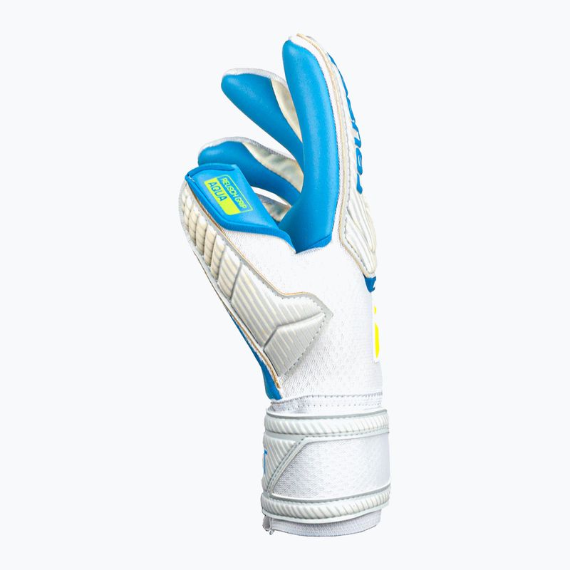 Reusch Attrakt Aqua modro-biele brankárske rukavice 5270439 7