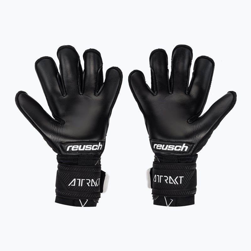 Reusch Attrakt Freegel Infinity Resistor brankárske rukavice čierne 5270745 2