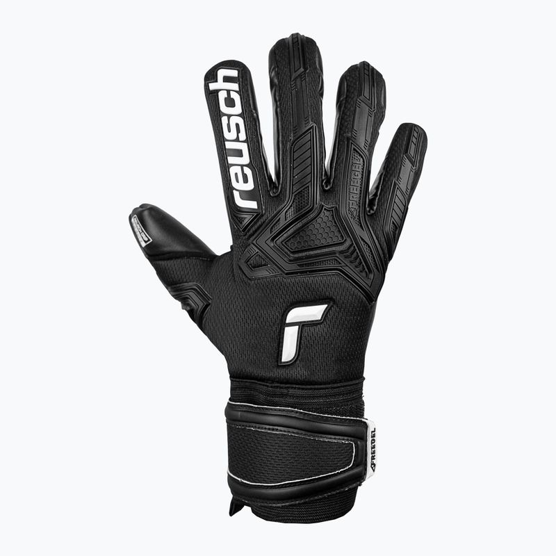Reusch Attrakt Freegel Infinity Finger Support Brankárske rukavice čierne 5270730-7700 6