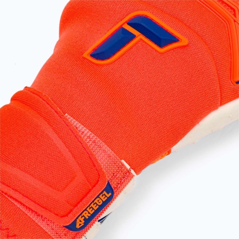 Reusch Attrakt Freegel SpeedBump brankárske rukavice oranžové 52779 4