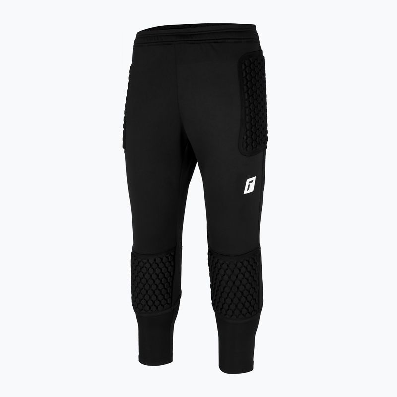 Reusch Contest 3/4 krátke futbalové nohavice Advance s chráničmi čierne 5217215-7702 2
