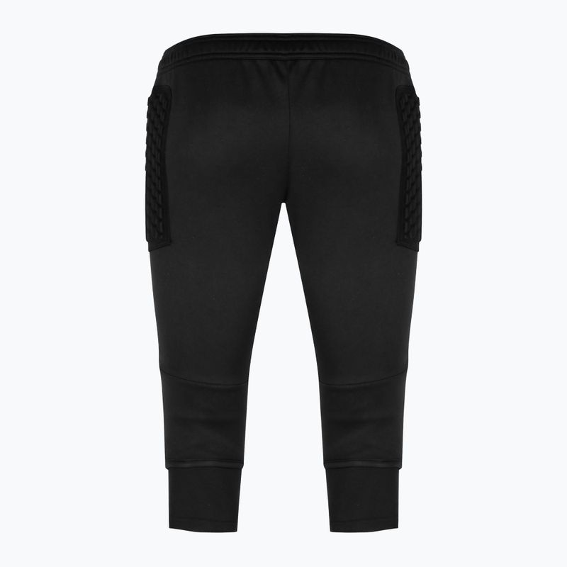 Detské brankárske nohavice Reusch Contest 3/4 Short Advance Junior black/silver 2
