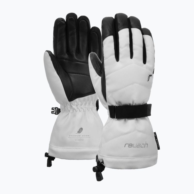 Dámske lyžiarske rukavice Reusch Nadia R-Tex XT white/black 2