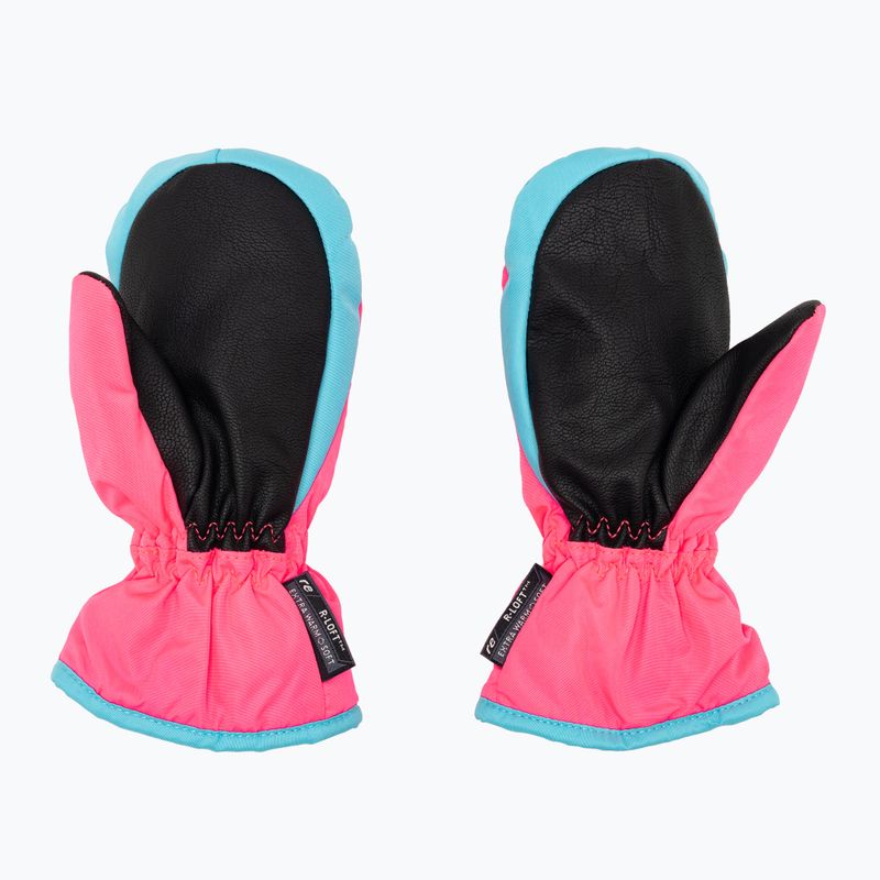 Detské lyžiarske rukavice Reusch Ben Mitten knockout pink/bachelor button 2