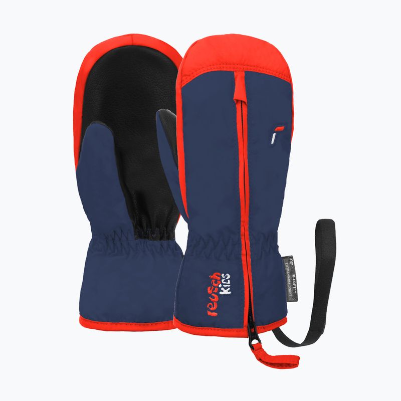 Detské lyžiarske rukavice Reusch Ben Mitten dress blue/cherry tomato