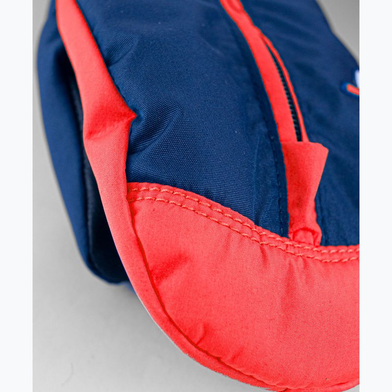Detské lyžiarske rukavice Reusch Ben Mitten dress blue/cherry tomato 4