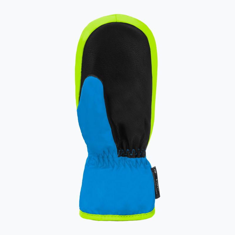 Detské lyžiarske rukavice Reusch Ben Mitten brilliant blue/safety yel 3