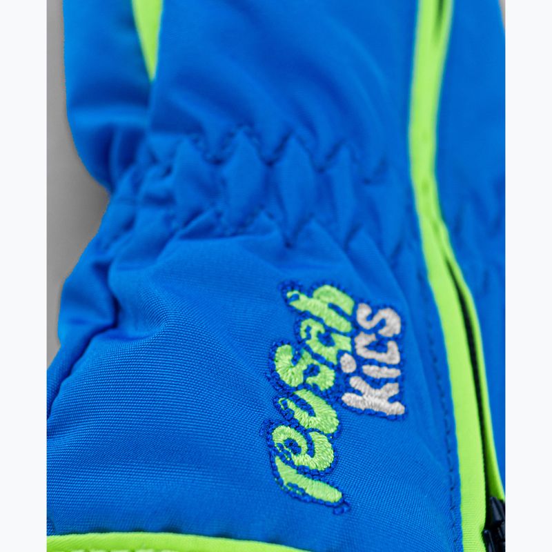Detské lyžiarske rukavice Reusch Ben Mitten brilliant blue/safety yel 6