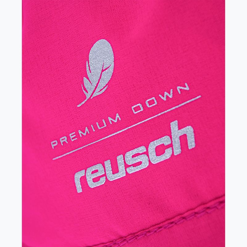 Detské lyžiarske rukavice  Reusch Kaden Down R-Tex XT Mitten pink glo 4