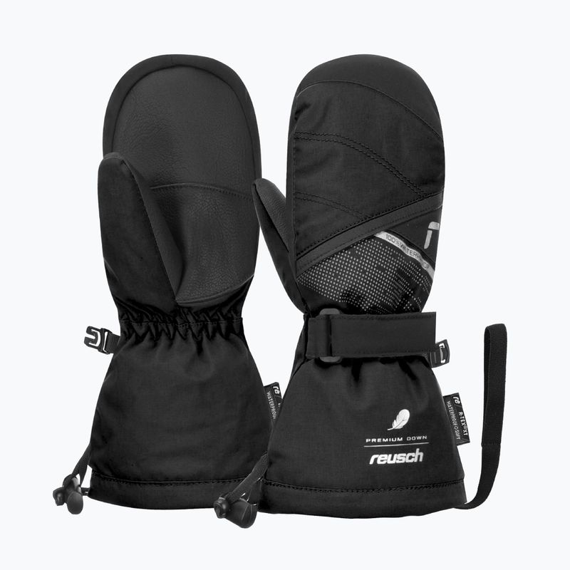 Detské lyžiarske rukavice Reusch Kaden Down R-Tex XT Mitten black