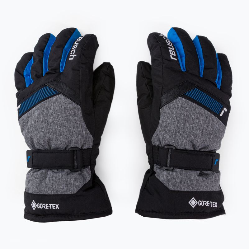 Detské lyžiarske rukavice Reusch Flash Gore-Tex black/blue 62/61/35 3