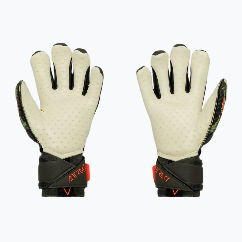 Brankárske rukavice Reusch Attrakt Speedbump Ortho-Tec zelené 53778-5556 2