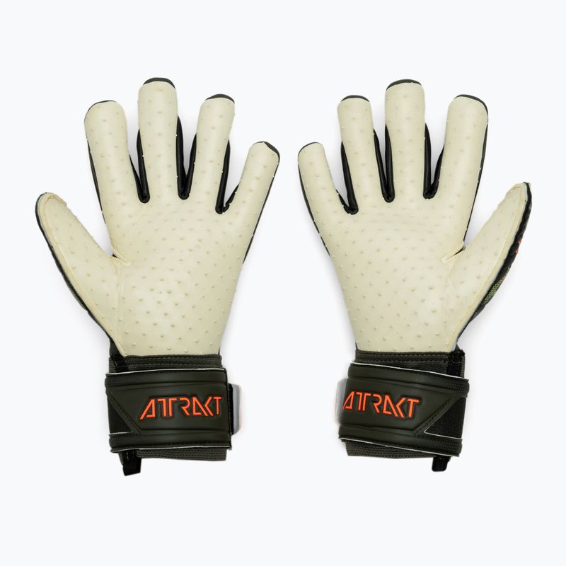 Reusch Attrakt Speedbump brankárske rukavice zelené 53739-5556 2