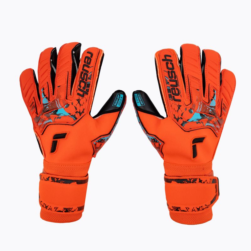 Reusch Attrakt Gold X Evolution Cut brankárske rukavice červené 5370964-3333