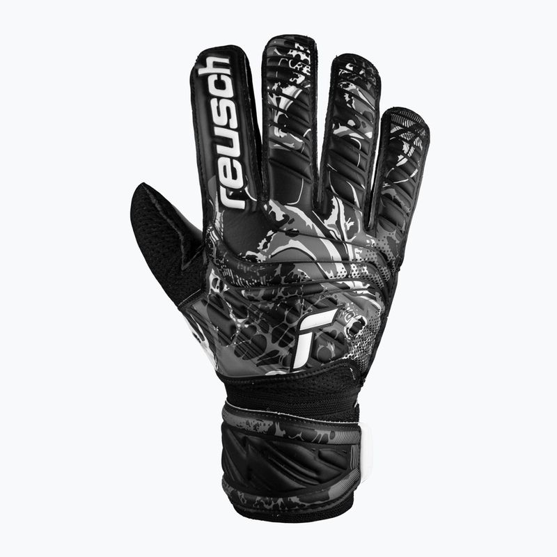 Reusch Attrakt Solid brankárske rukavice čierne 5370515-7700 4