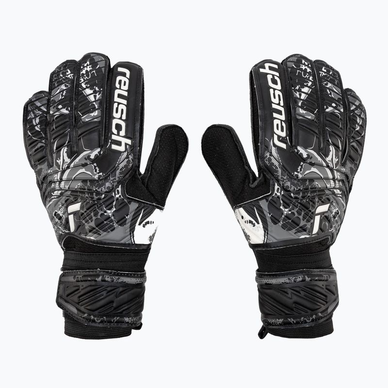 Reusch Attrakt Solid brankárske rukavice čierne 5370515-7700