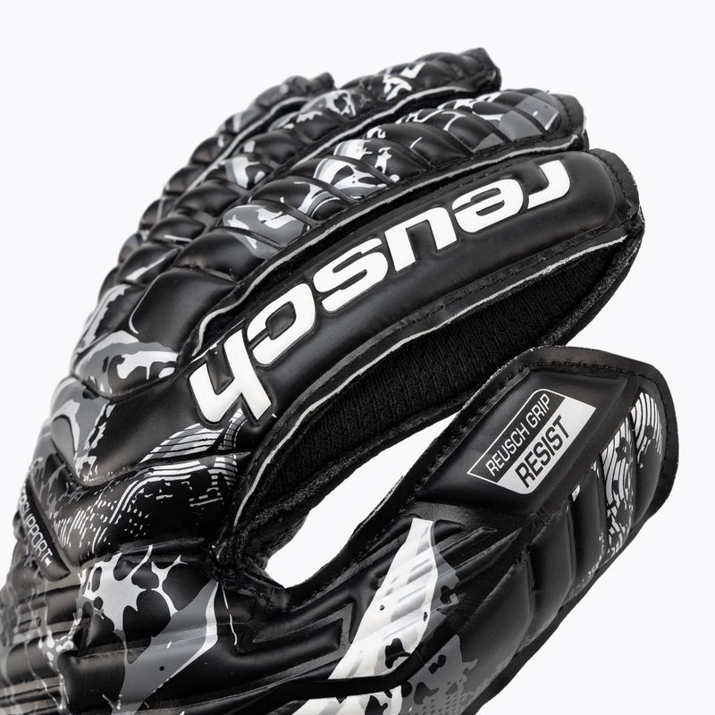 Reusch Attrakt Resist Finger Support Brankárske rukavice čierne 5370610-7700 3